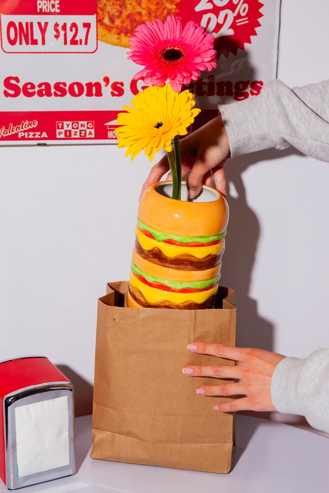 Fast Food Burger VaseĀ