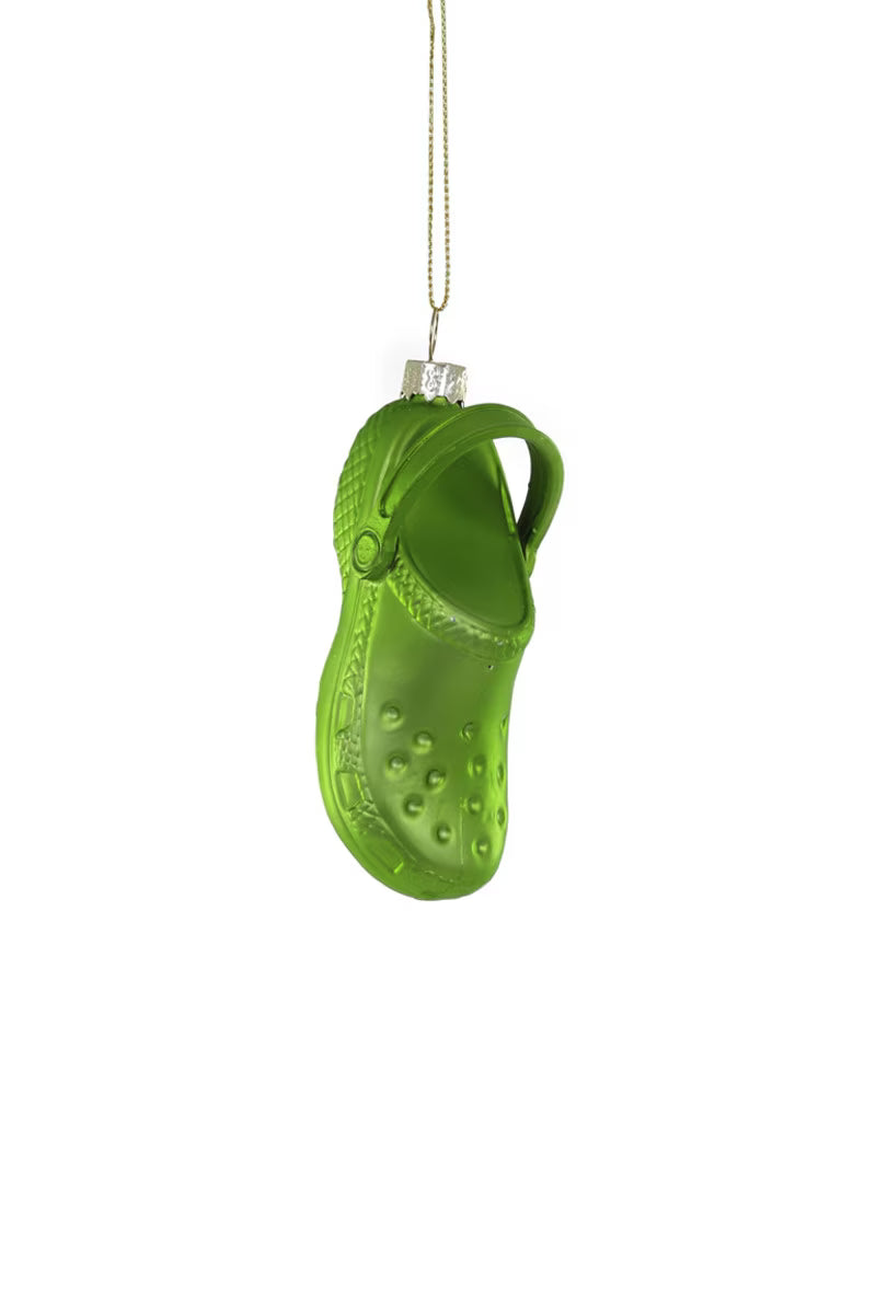 Green Croc Ornament