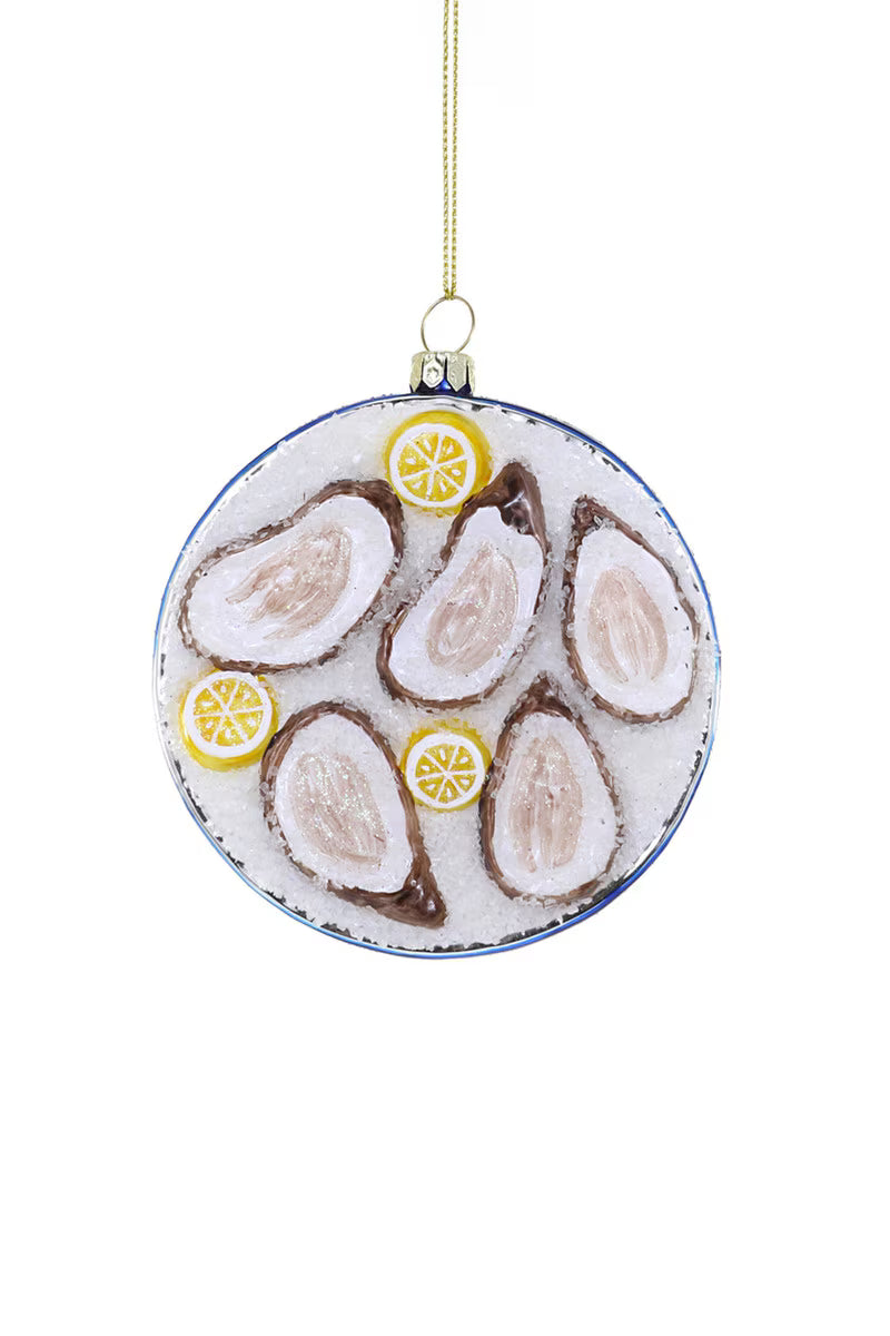 Oysters On Ice Ornament