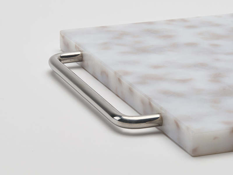 LARGE CUTTING BOARD - GRAY/WHITE