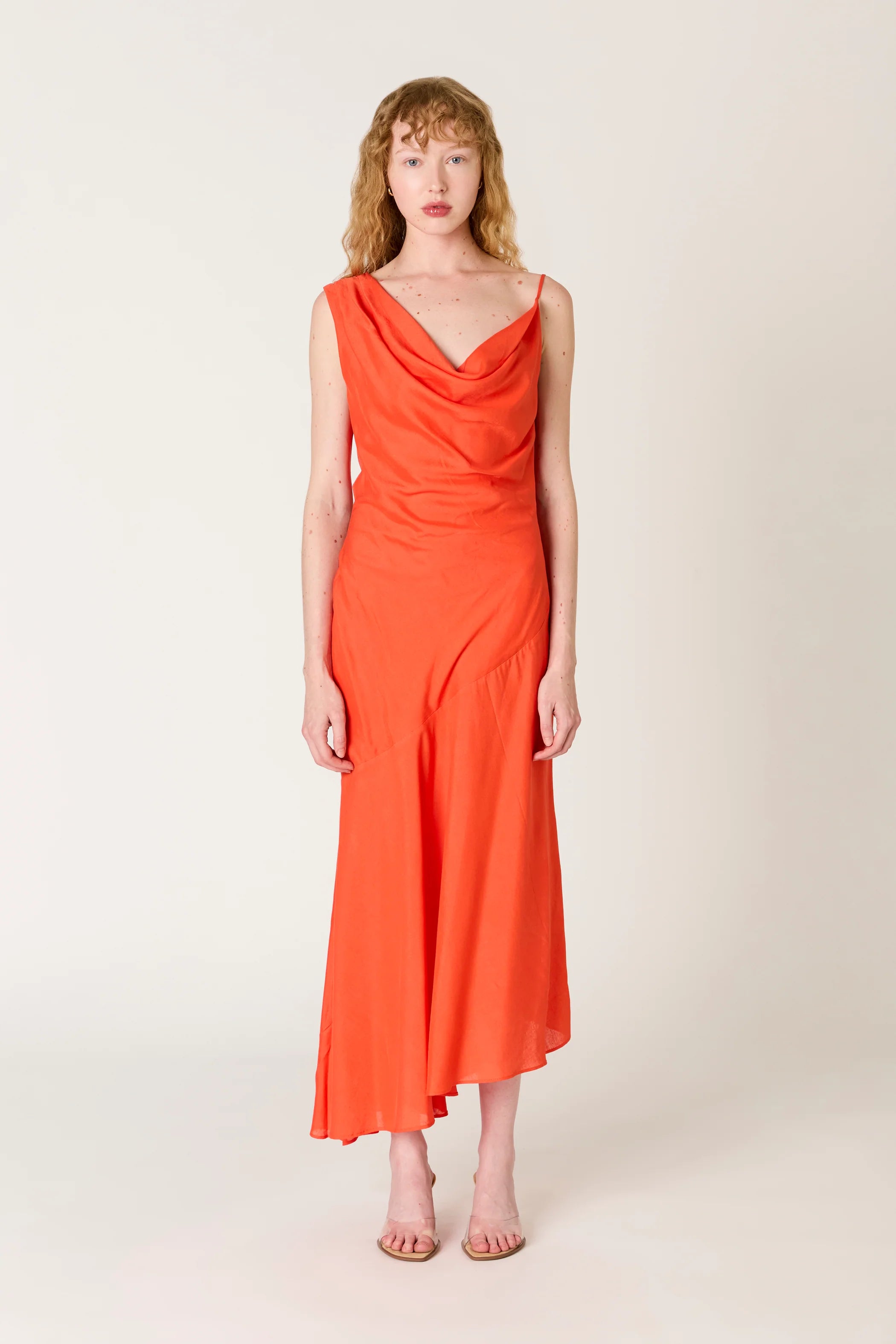 Cielo Dress - Coral