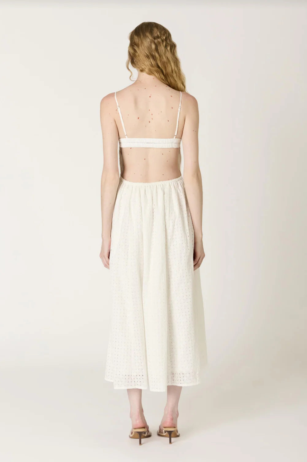 Destene Dress - White