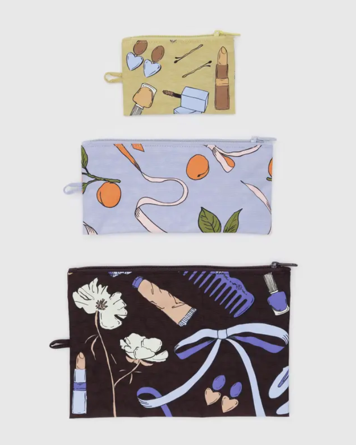 Flat Pouch Set - Get Ready With Me