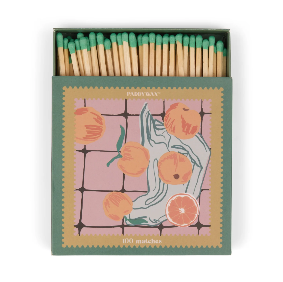 Jumbo Boxed Matches - Oranges