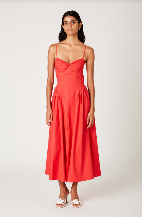 Destene Dress - Cherry - Downerss