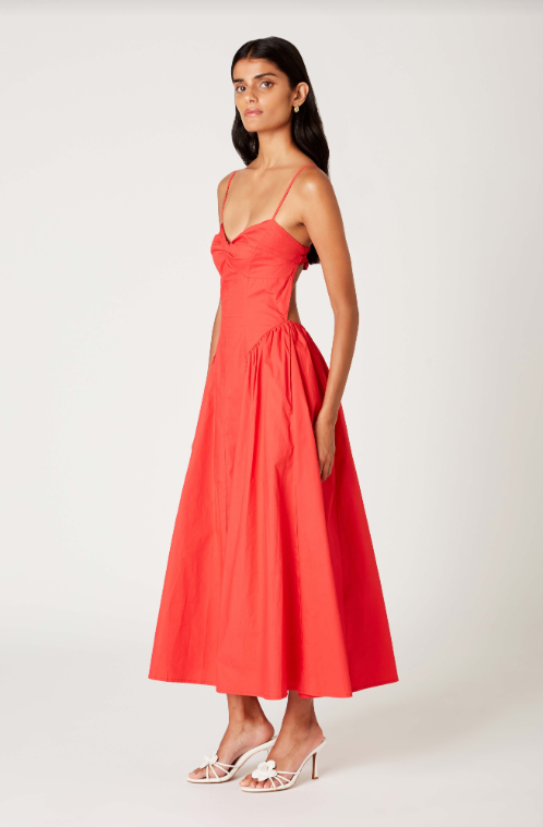 Destene Dress - Cherry - Downerss