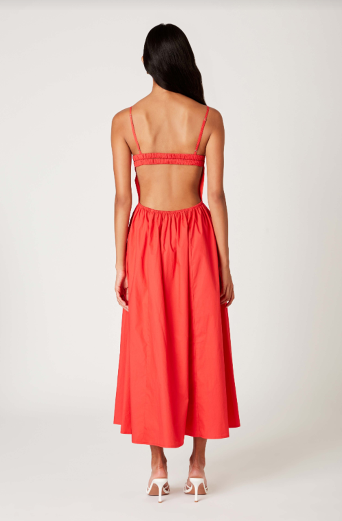 Destene Dress - Cherry - Downerss
