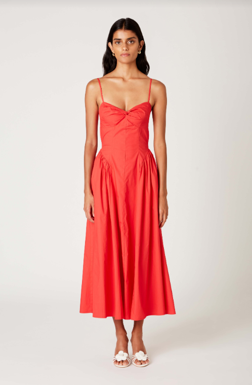 Destene Dress - Cherry - Downerss
