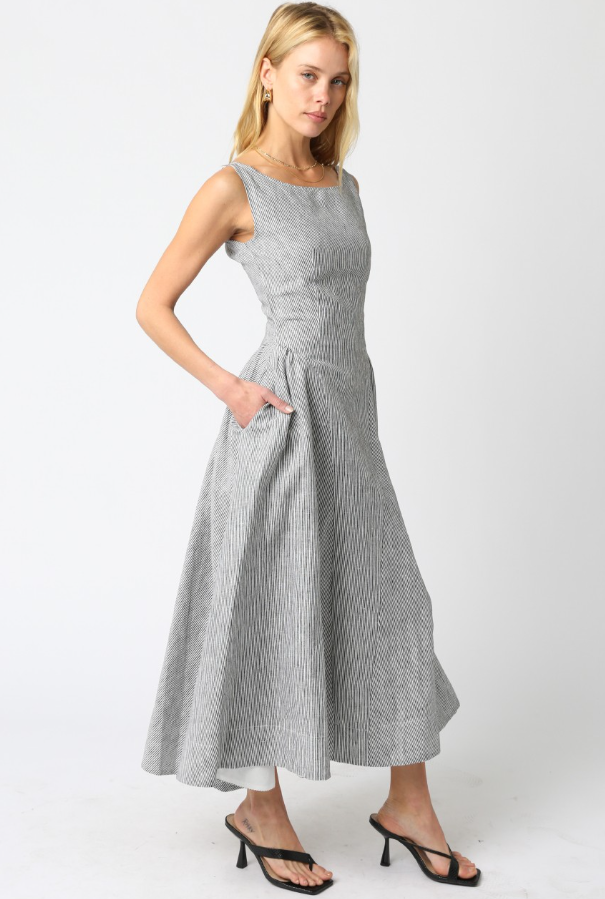 Alina Stripe Dress