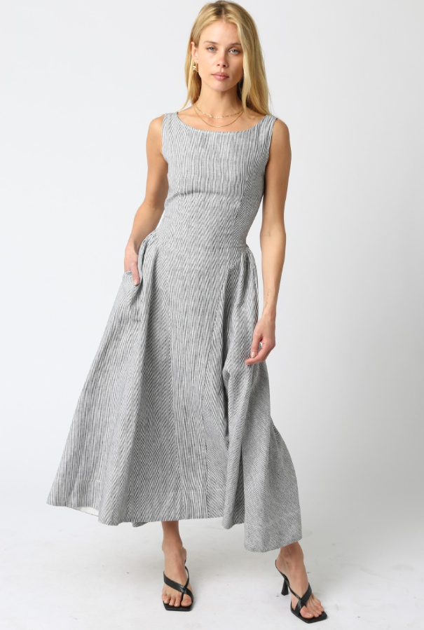 Alina Stripe Dress