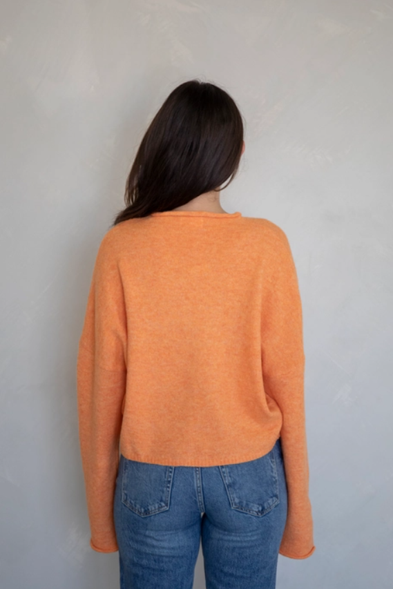 Piper Cardigan - Orange