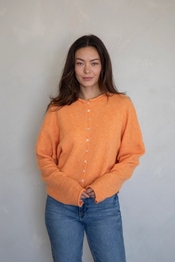Piper Cardigan - Orange