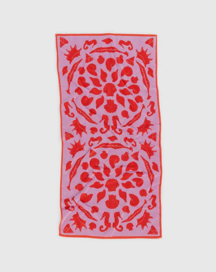 Bath Towel - Sea Shells