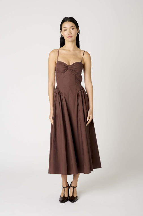 Destene Dress - Chocolate