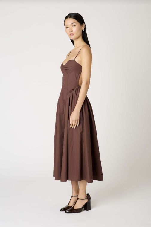 Destene Dress - Chocolate