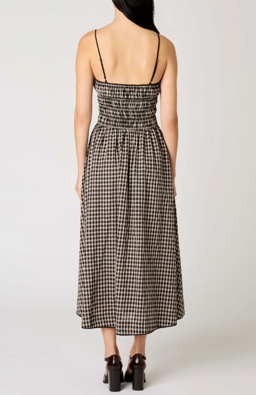 Gingham Maxi Dress