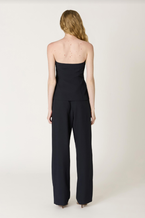 Grainge Strapless Top - Indigo