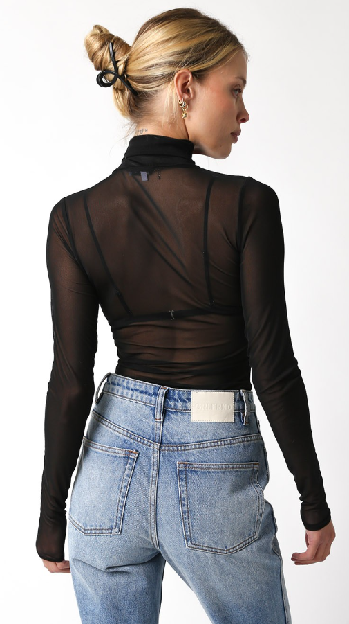Ivy Mesh Top