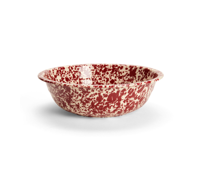 Splatter Enamel Small Basin 4 qt.