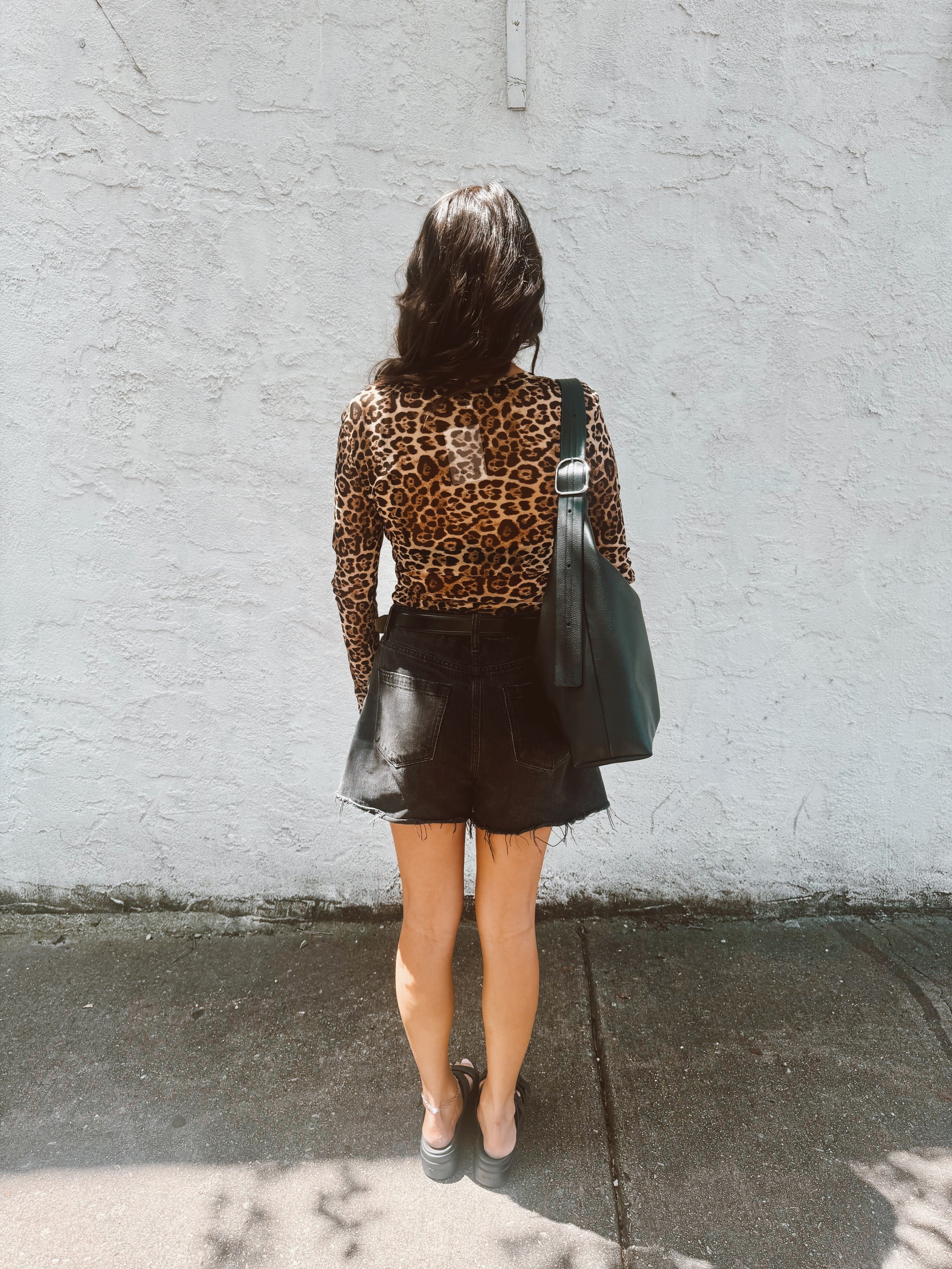 Leopard Fox Top