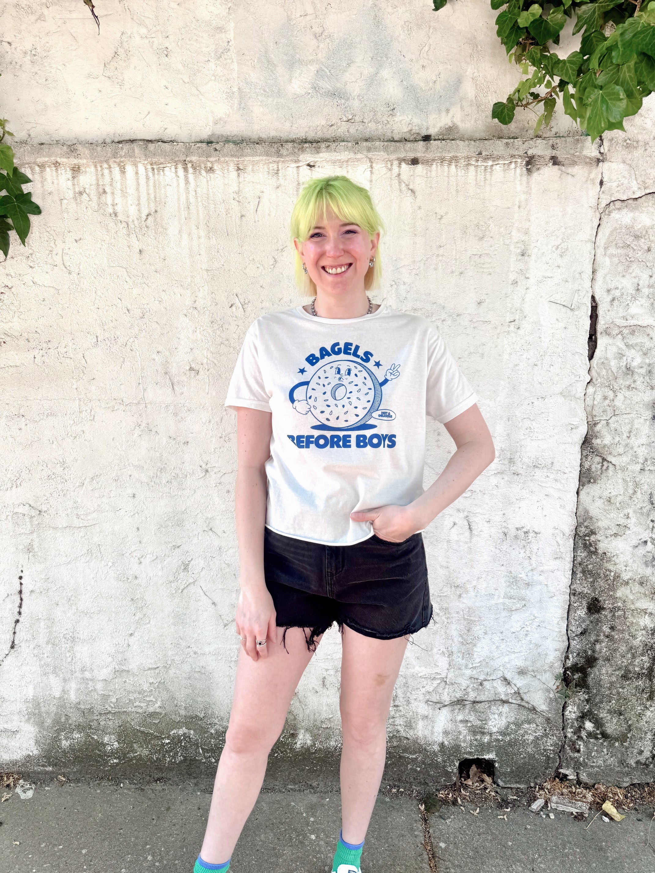 Bagels Before Boys Graphic Tee