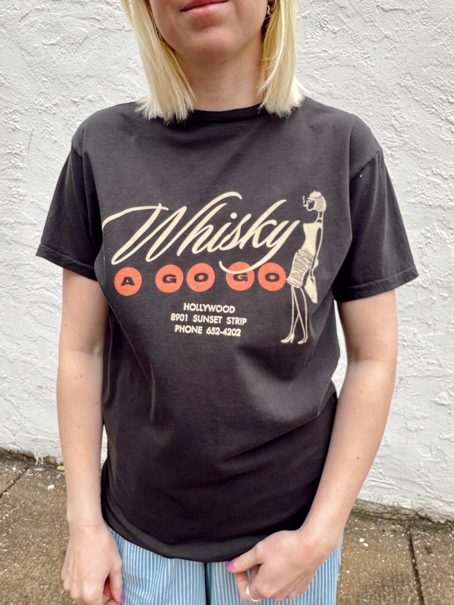 Whisky A Go-Go Hollywood Graphic Tee - Downerss