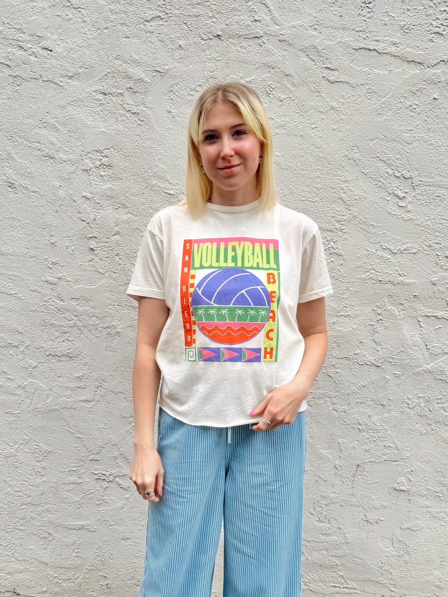 San Diego Beach Volleyball Graphic Tee - Downerss
