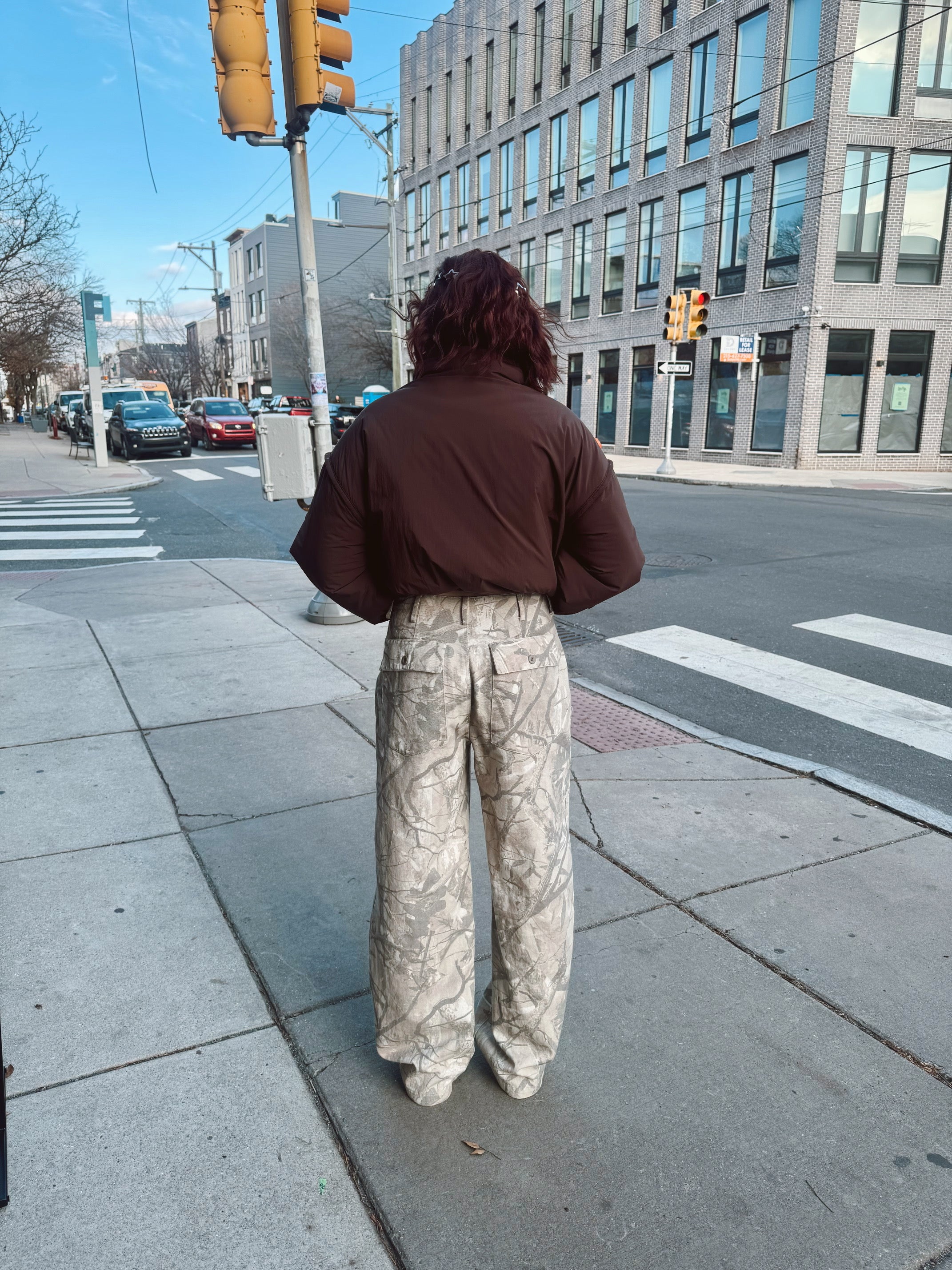 Woodland Camo Baggy Pants