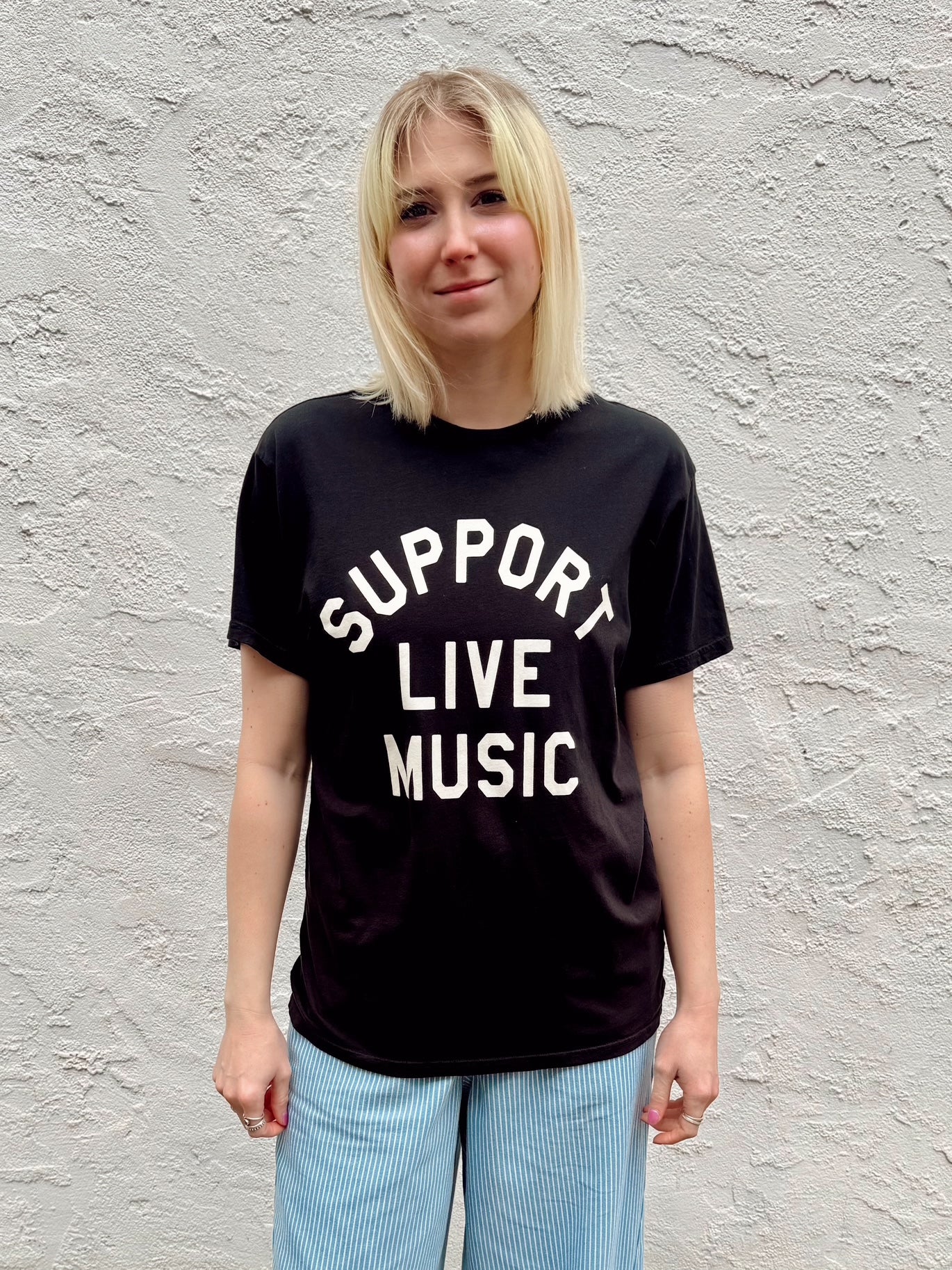 Support Live Music Graphic Tee