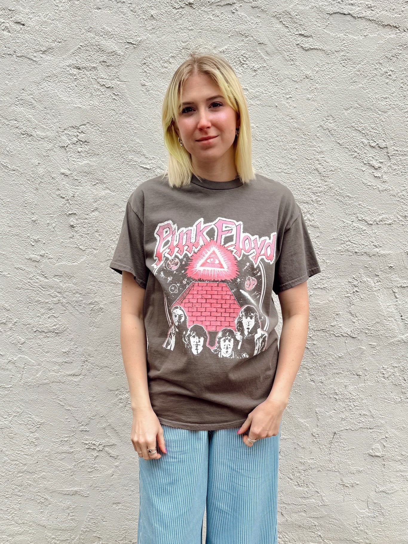 Pink Floyd Seeing Eye Charcoal Graphic Tee