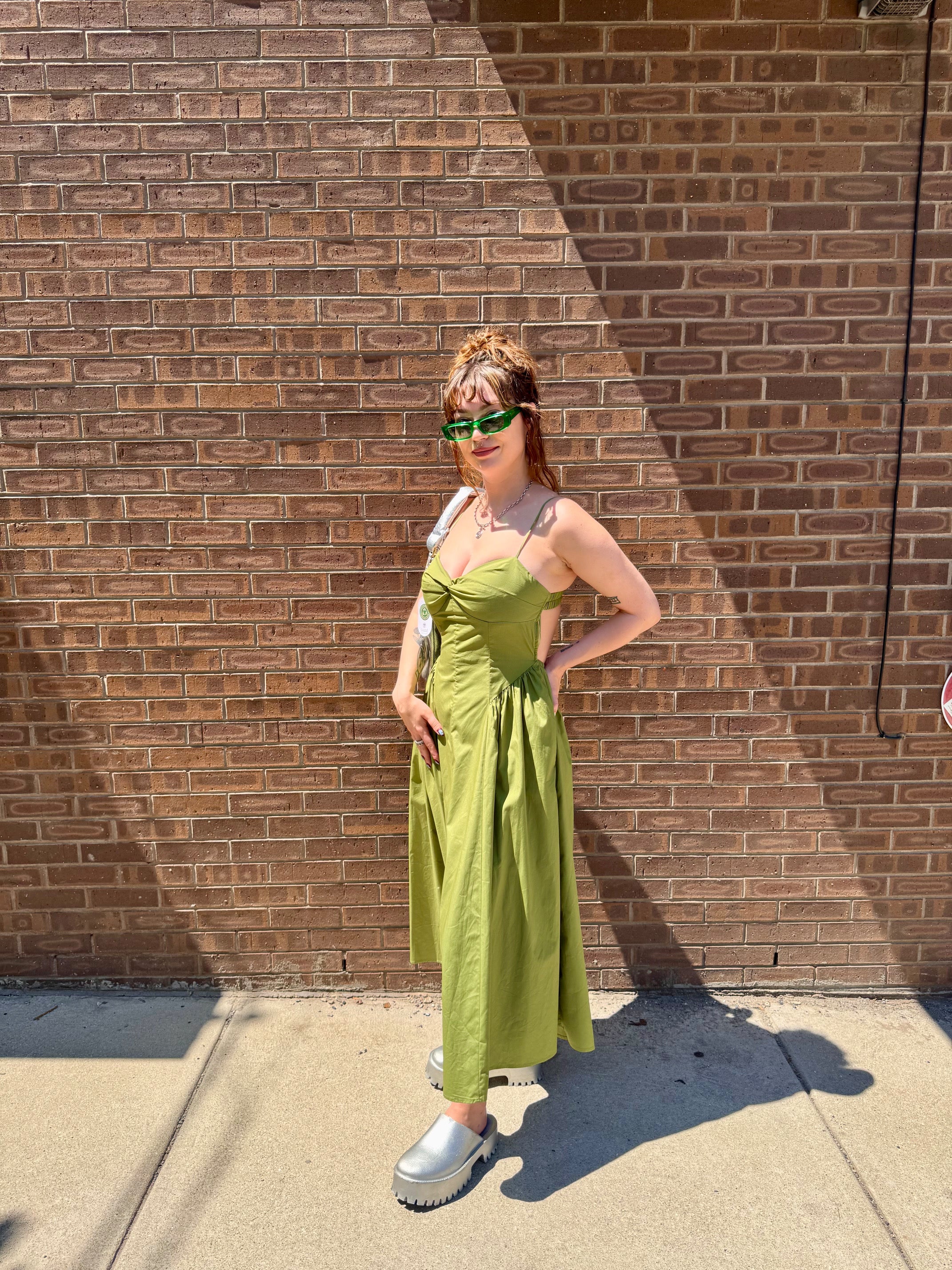 Destene Dress - Olive