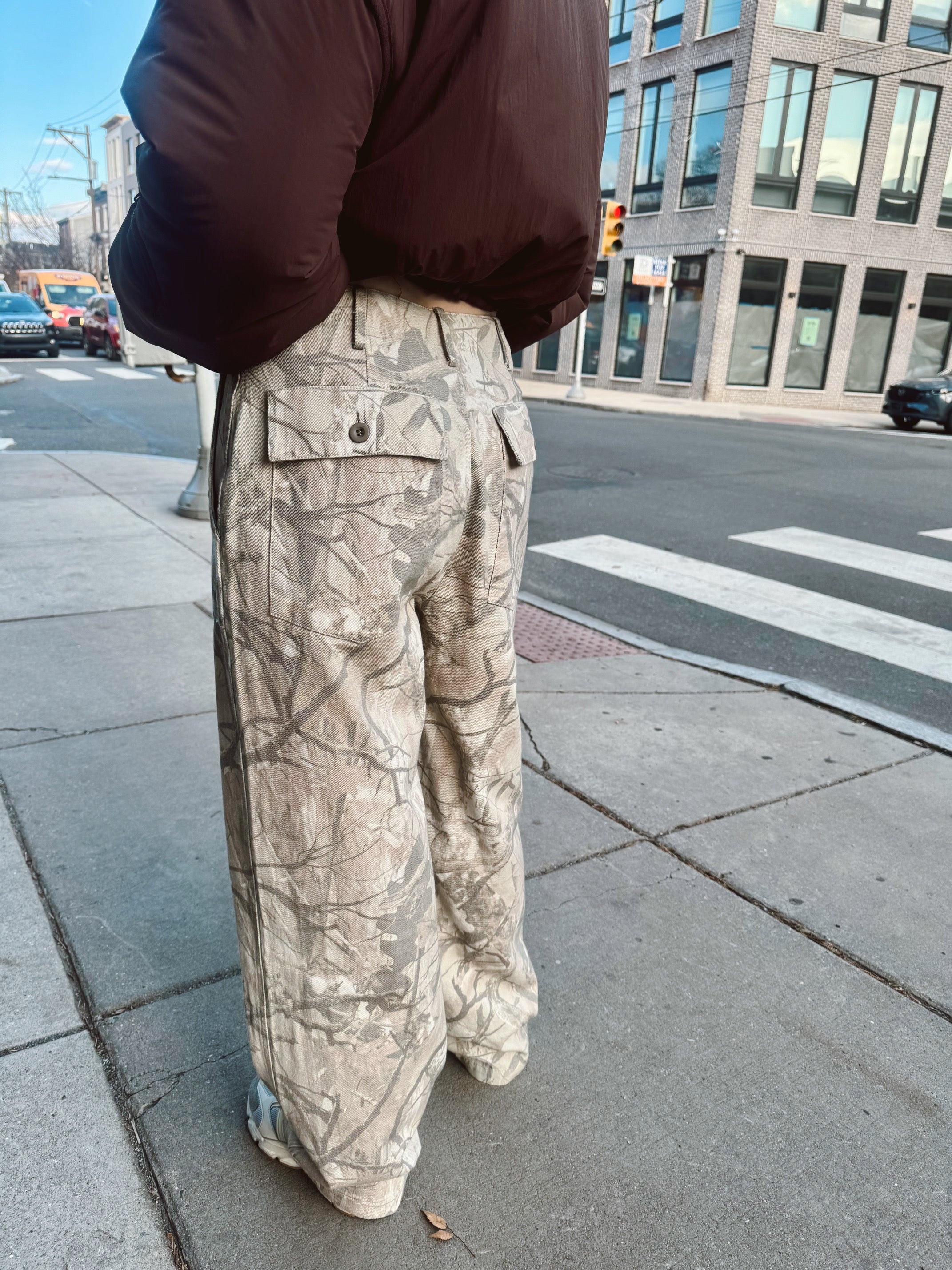 Woodland Camo Baggy Pants