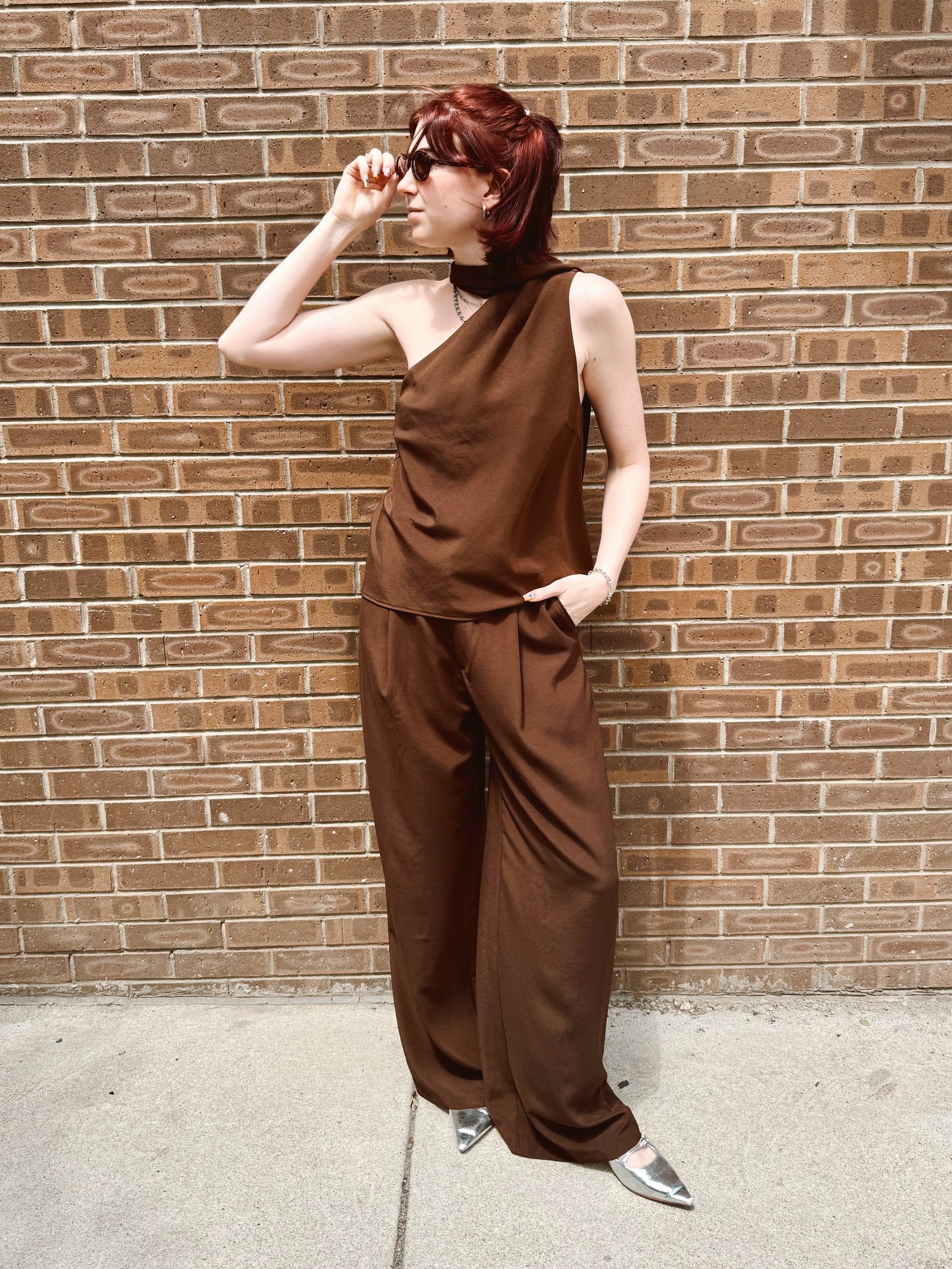 Elma Tie Neck Top
