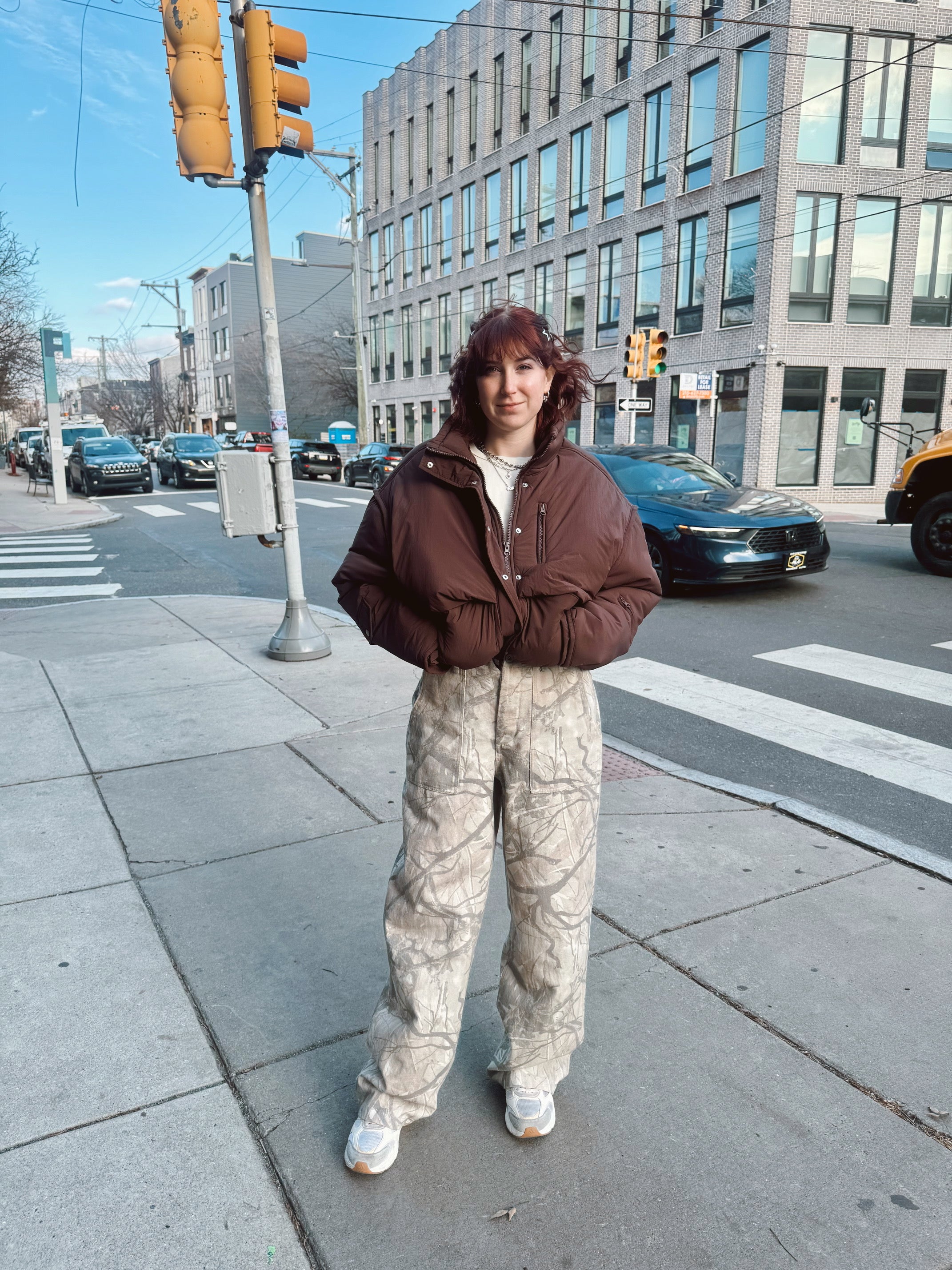 Woodland Camo Baggy Pants