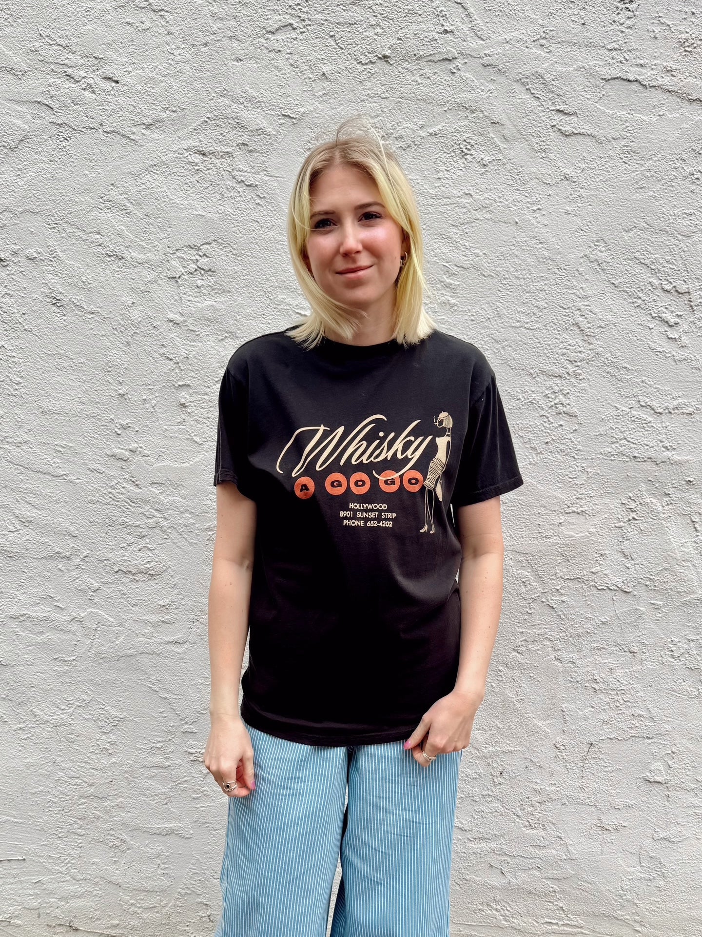Whisky A Go-Go Hollywood Graphic Tee - Downerss