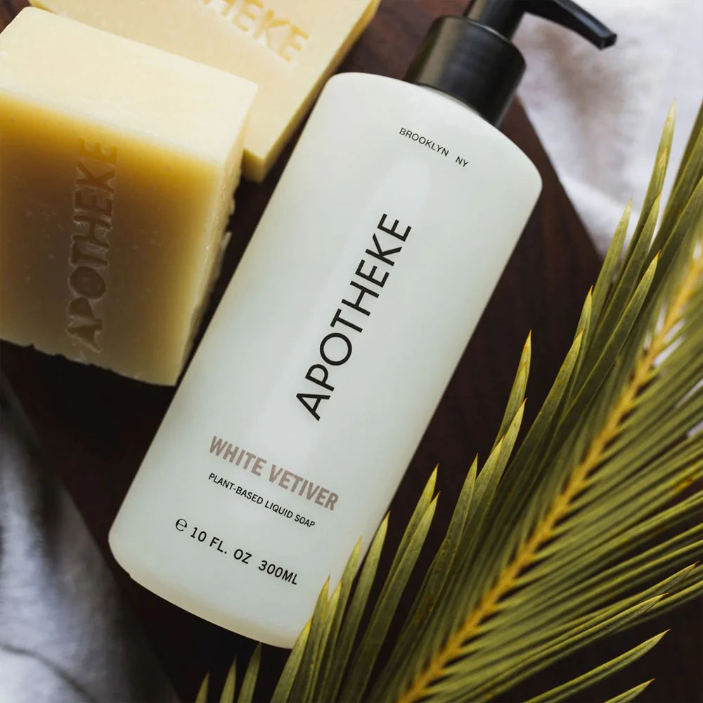 Apotheke - White Vetiver Liquid Soap 10 fl.oz - Downerss