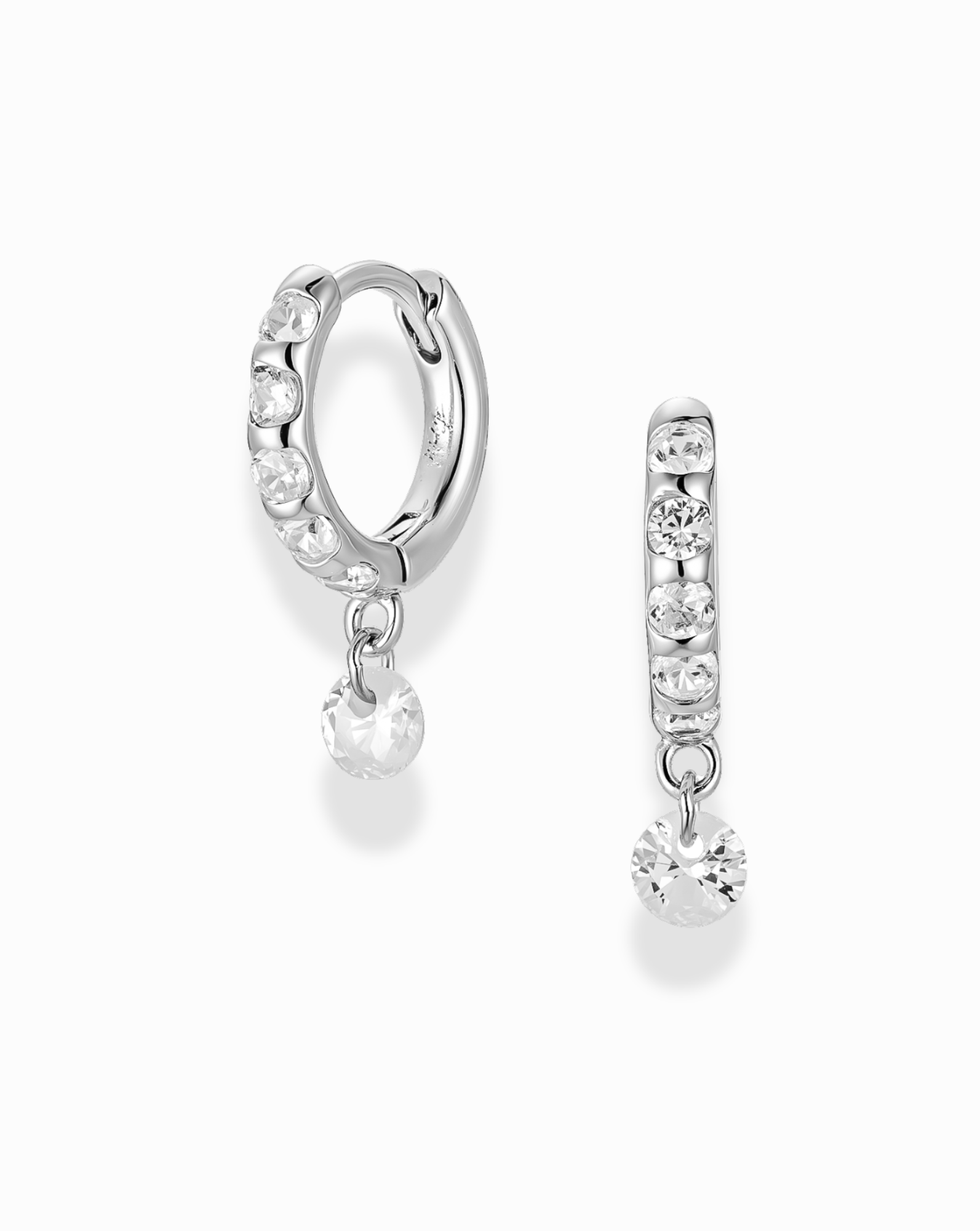 Freya Floating Hoops