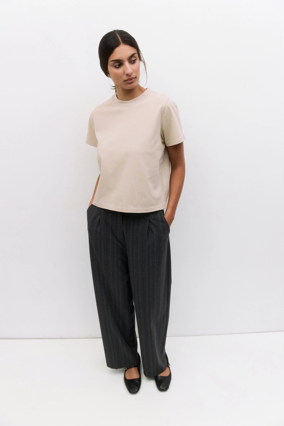 The Lanie Top - Bone