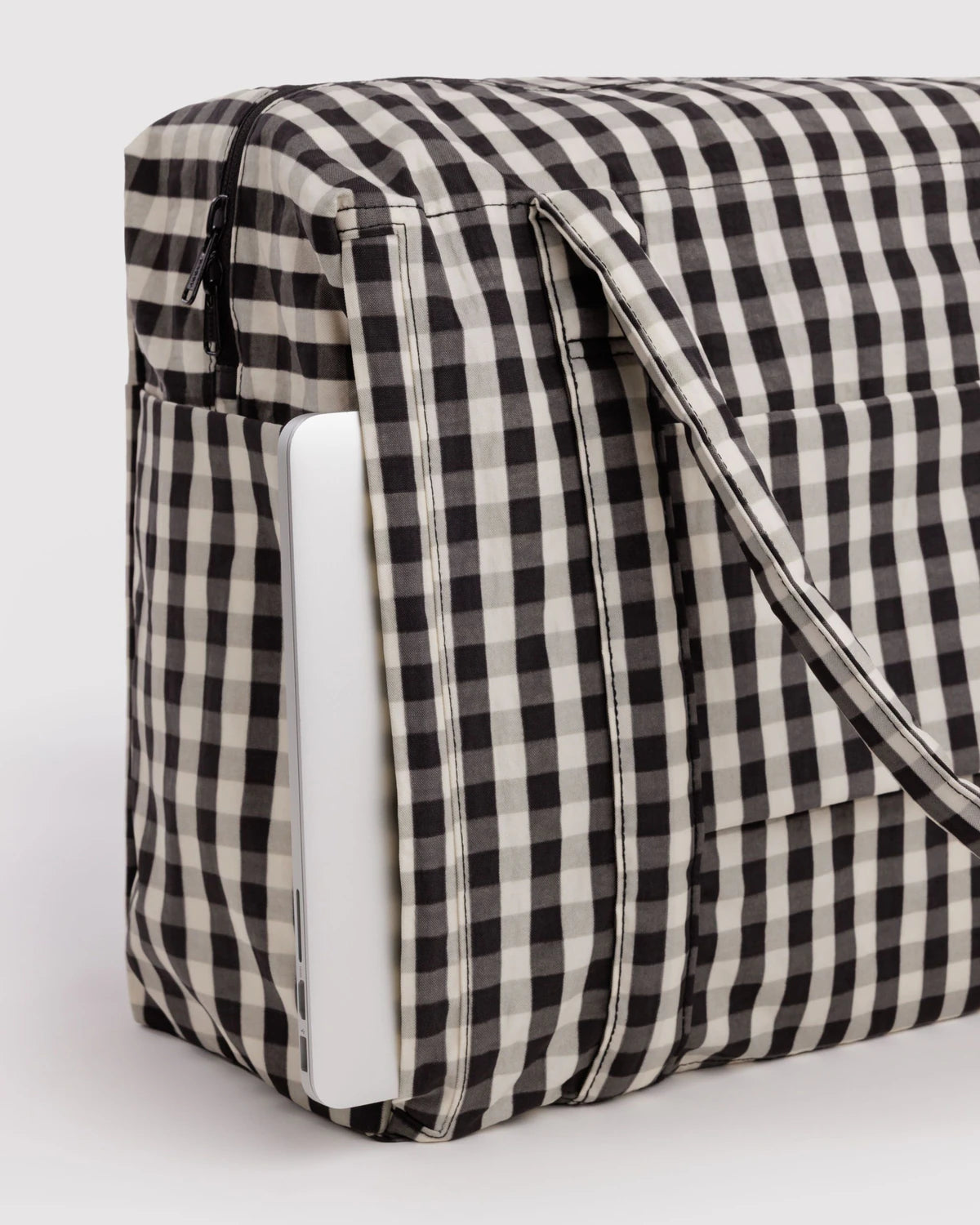 Cloud Carry-On - Black And Cream Gingham