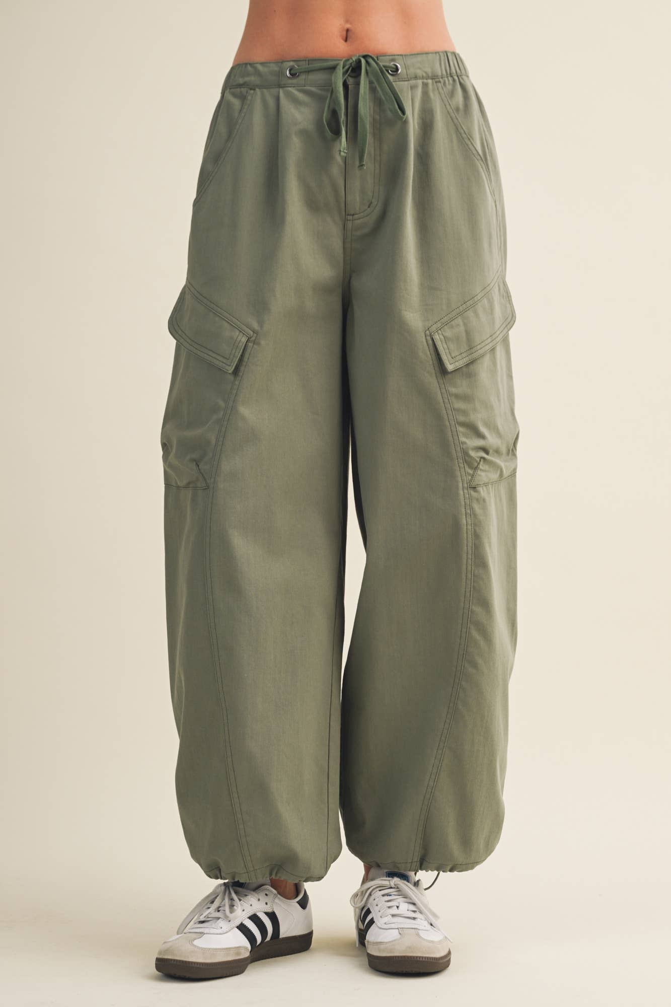 Voluminous Cargo Trousers