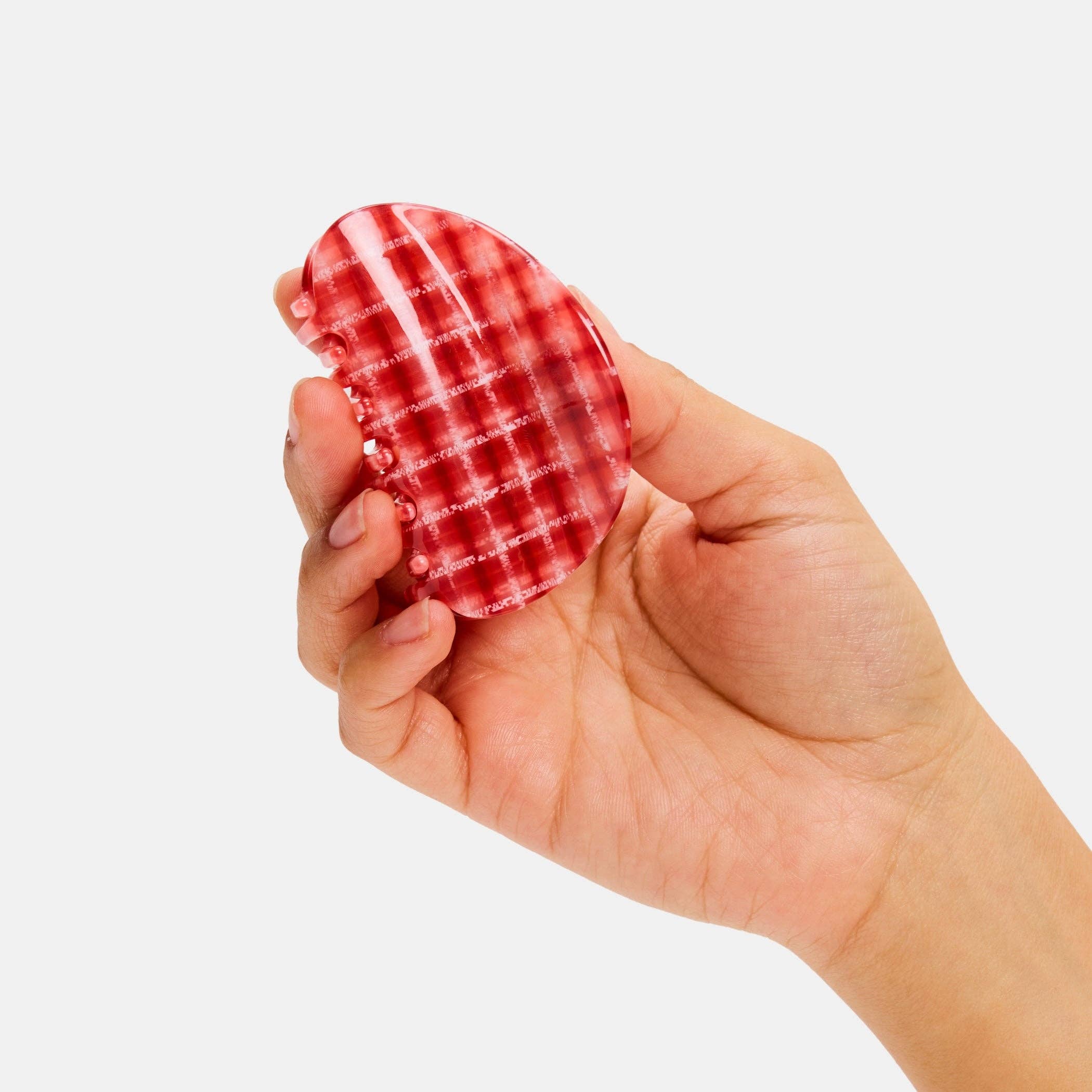 Juno Claw in Red Plaid