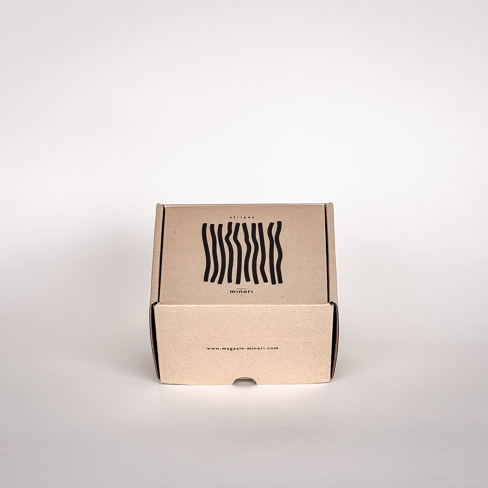 Espresso Stripes - volcano black (set of 2 - 4 pieces)
