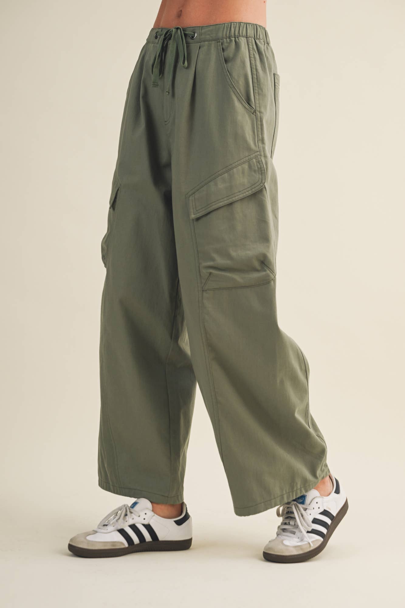 Voluminous Cargo Trousers