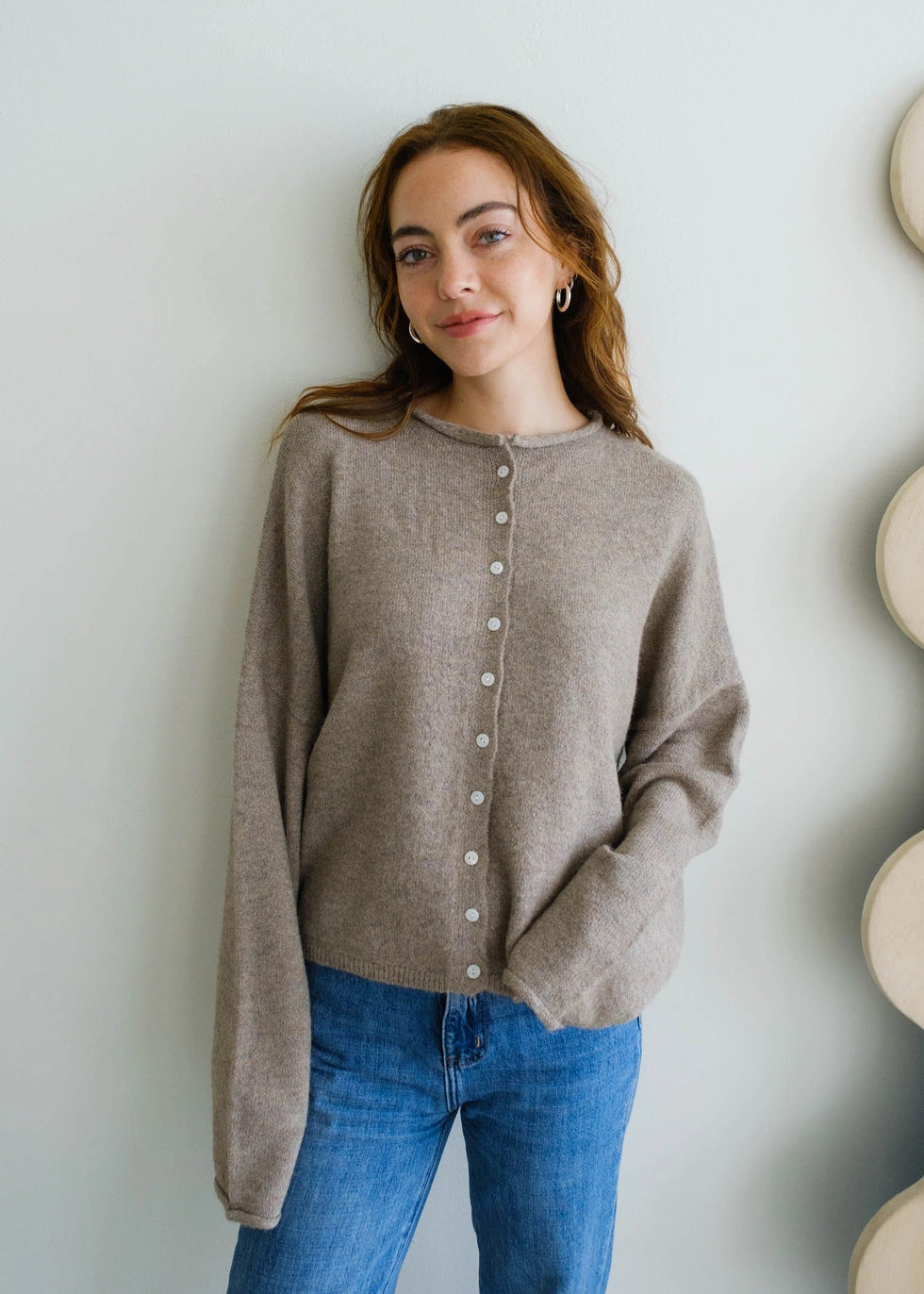 Piper Cardigan - Mocha
