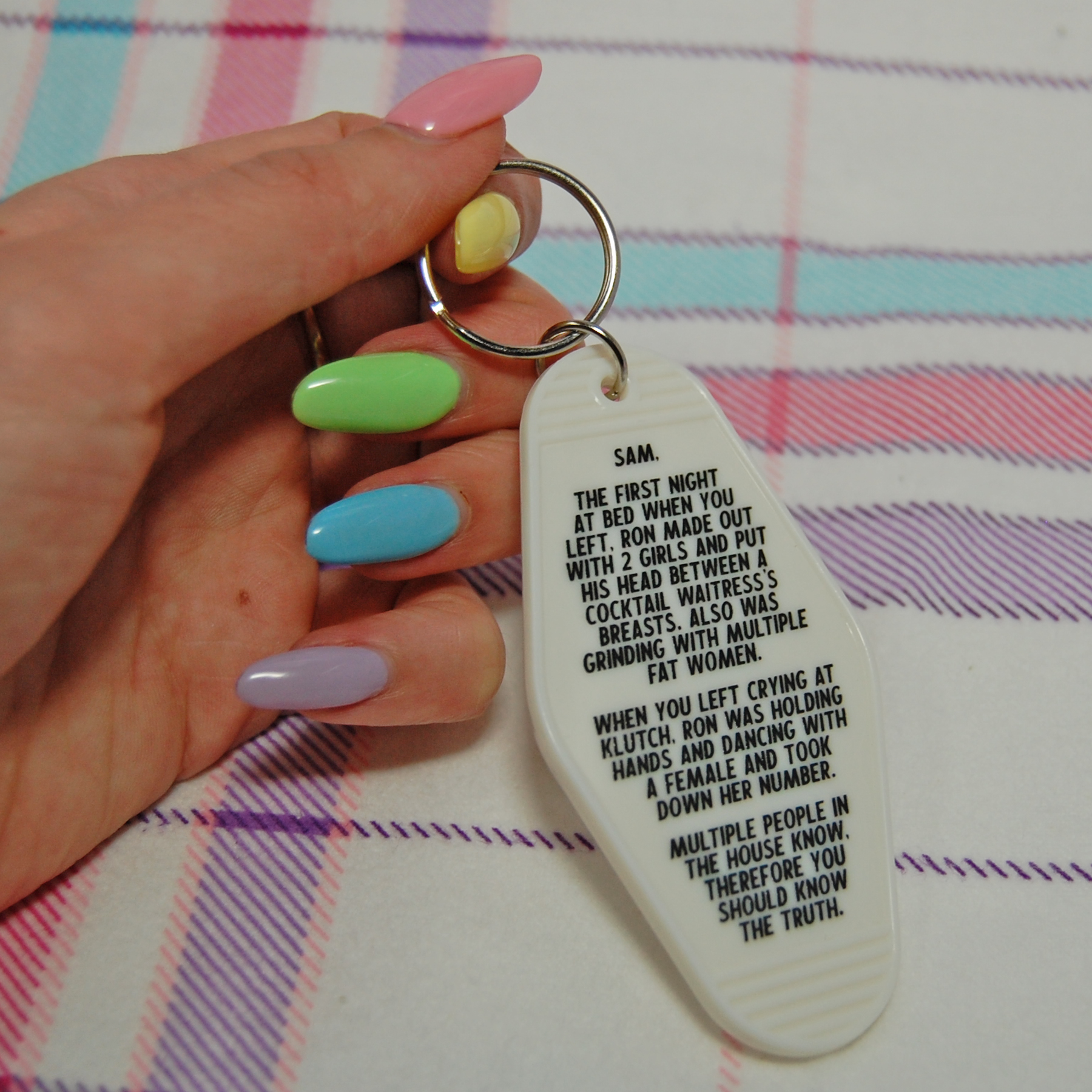 Jersey Shore Keychain - Downerss