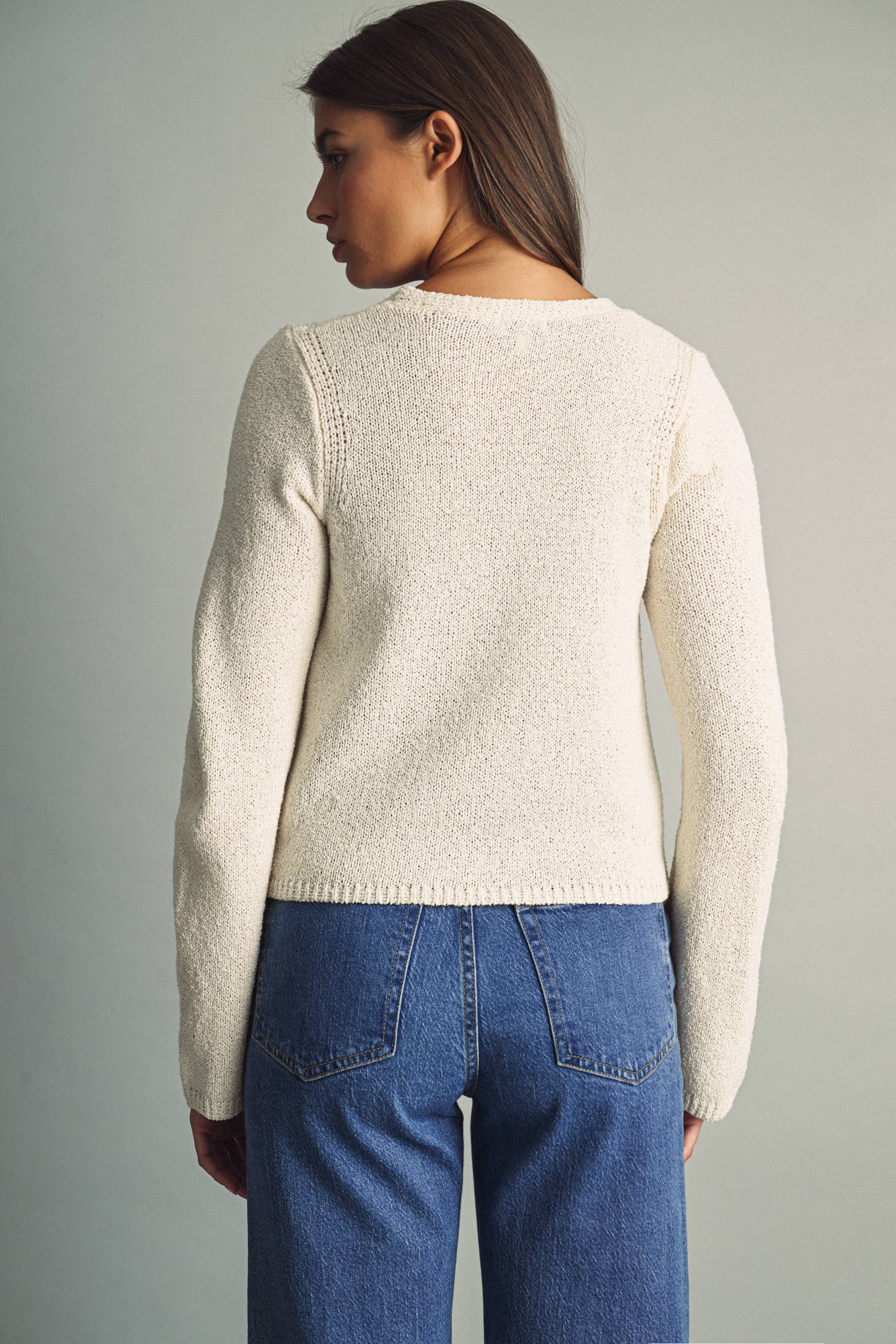 Lightweight Knit Cardigan Top