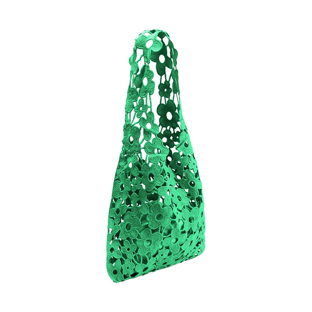 Aster Watermelon Floral Shoulder Bag