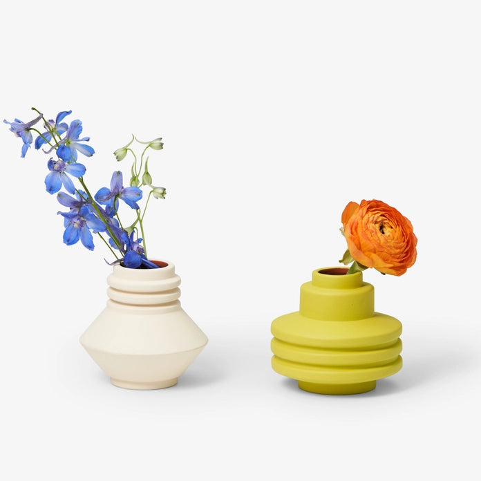 Strata Vase - Cream