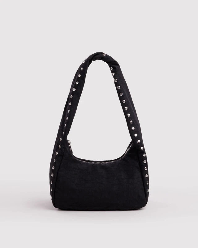 Small Nylon Meringue Bag - Studs