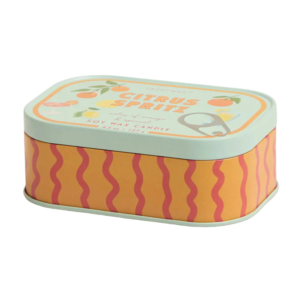 Bistro Tin Candle - Orange Citrus Spritz